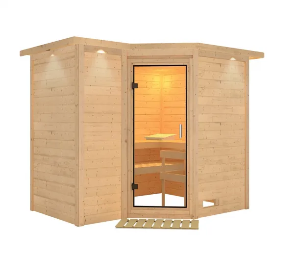 Interiérová fínska sauna SAHIB 2 Lanitplast