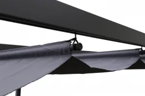 Hliníková záhradná pergola 400 x 300 cm
