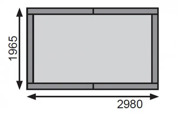 Drevený domček VERKAUFSHAUS 2 Lanitplast