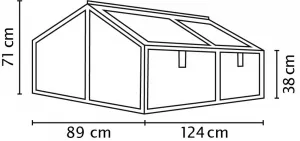 Parenisko GAMMA 124x89 cm Lanitplast