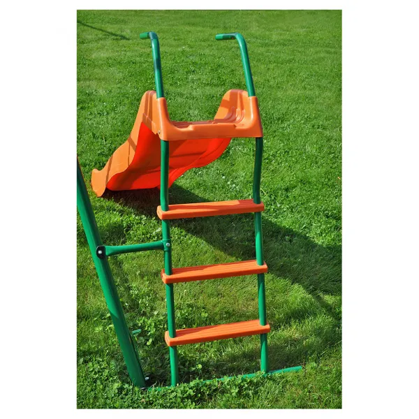 Záhradná detská hojdačka so šmykľavkou 177 cm