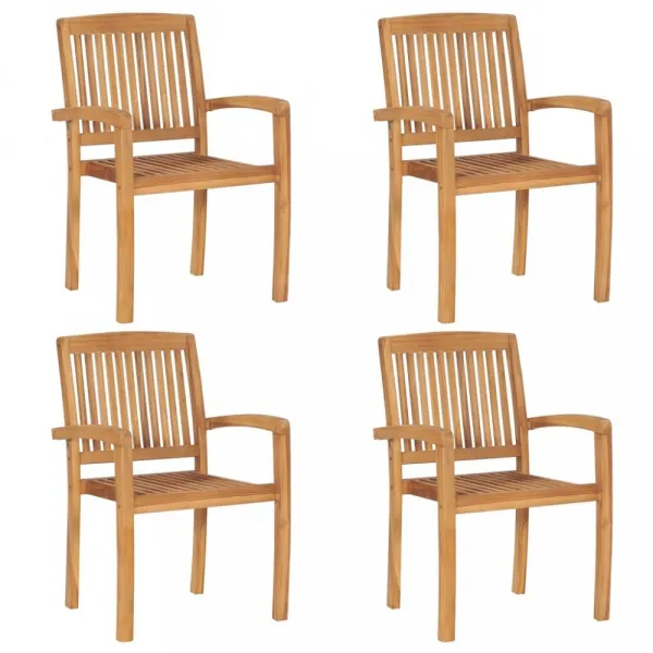 Záhradný jedálenský set 5 ks akácie Dekorhome
