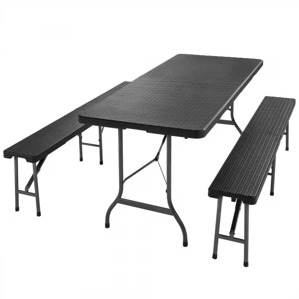 Skladací záhradný pivný set D4578 Dekorhome