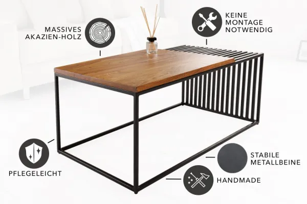 Konferenčný stolík XANTHOS Dekorhome Dub