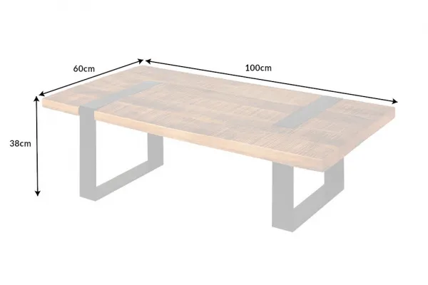 Konferenčný stolík THOR Dekorhome 100 cm