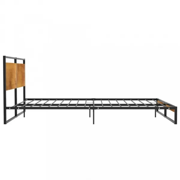 Posteľ kov / preglejka Dekorhome 90 x 200 cm