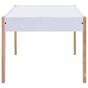 Detský set s tabuľovým stolom MDF Dekorhome