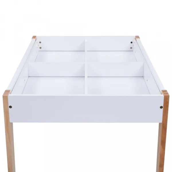 Detský set s tabuľovým stolom MDF Dekorhome