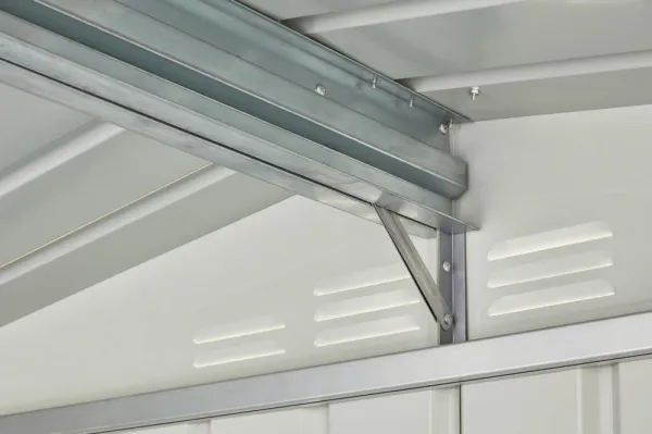 Záhradný domček kovový Lanitplast