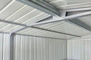 Záhradný domček kovový Lanitplast
