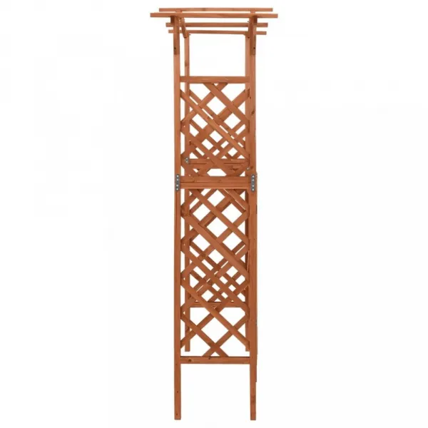 Záhradná pergola s bránkou jedľa Dekorhome