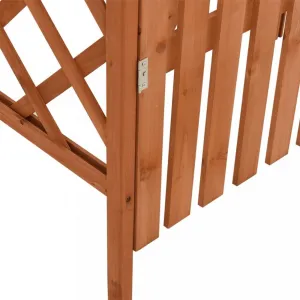 Záhradná pergola s bránkou jedľa Dekorhome