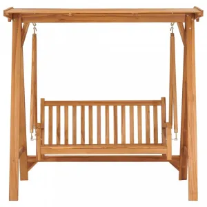 Záhradná hojdačka 170 / 120 cm teak Dekorhome