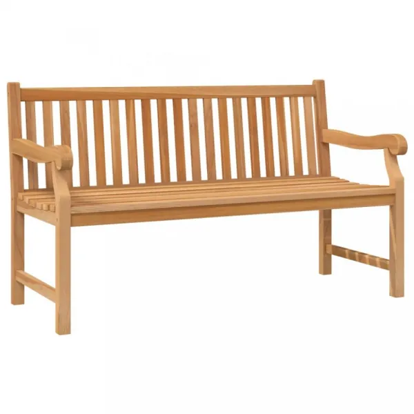 Záhradná lavica 150 cm teak Dekorhome