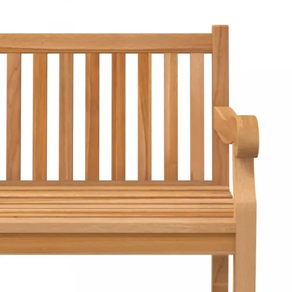 Záhradná lavica 150 cm teak Dekorhome