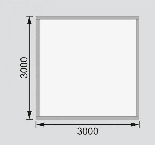 Drevený záhradný domček 304x304 cm Lanitplast