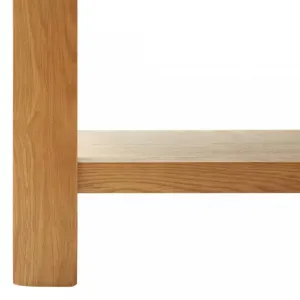 Konferenčný stolík masívne dubové drevo Dekorhome 90x45x40 cm