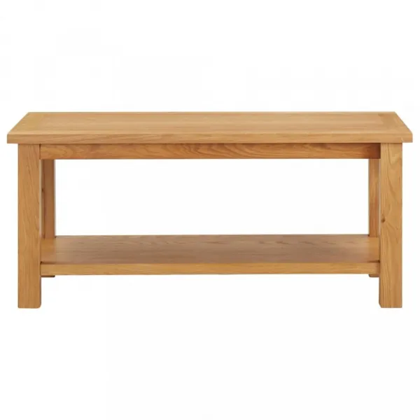 Konferenčný stolík masívne dubové drevo Dekorhome 90x45x40 cm