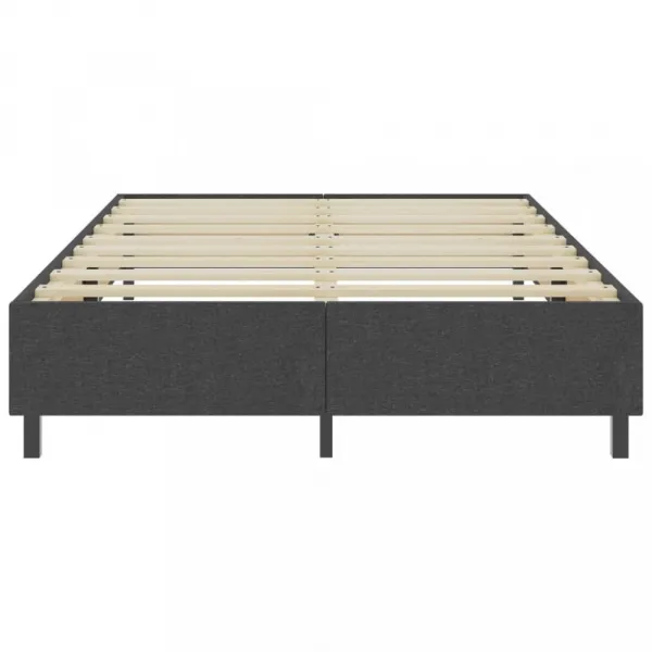 Boxspringová posteľ tmavosivá Dekorhome 140 x 200 cm