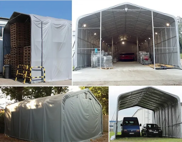 Skladová hala XXL 6x12m sivá