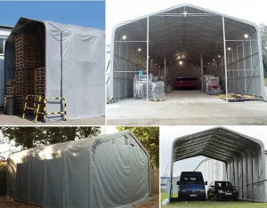 Skladová hala XXL 6x12m sivá