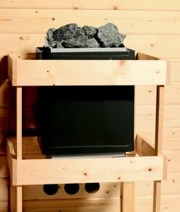 Interiérová fínska sauna 195 x 169 cm Lanitplast