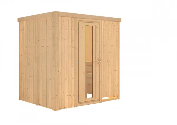 Interiérová fínska sauna 195x151 cm Lanitplast