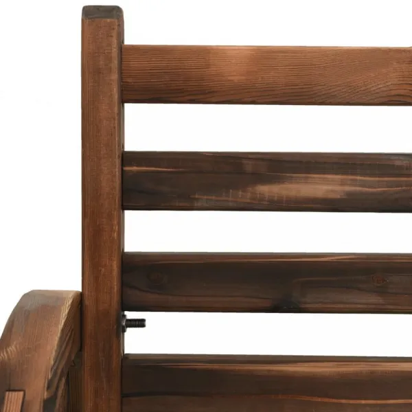 Záhradná lavica jedľa Dekorhome 112 cm