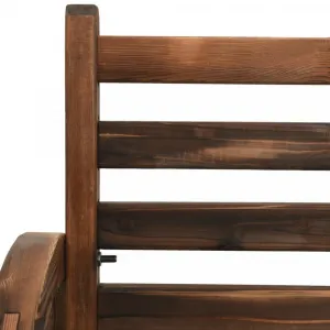 Záhradná lavica jedľa Dekorhome 112 cm