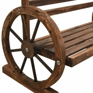 Záhradná lavica jedľa Dekorhome 112 cm