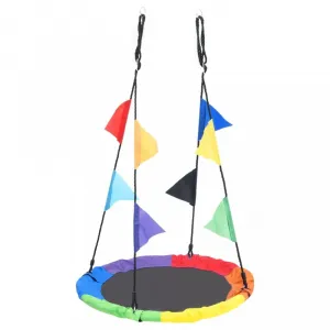Závesná hojdačka 100 cm Dekorhome