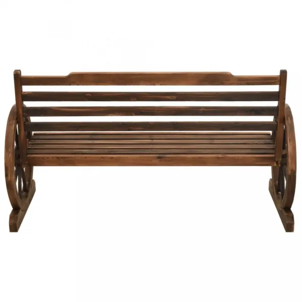 Záhradná lavica jedľa Dekorhome 112 cm
