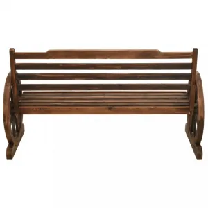 Záhradná lavica jedľa Dekorhome 112 cm