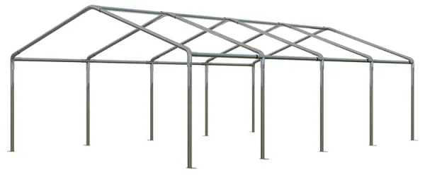Skladový stan 5x8m biela KLASIK