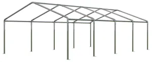 Skladový stan 5x8m biela KLASIK