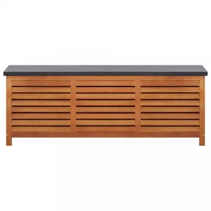 Záhradný úložný box 150x50x55 cm eukalyptus Dekorhome