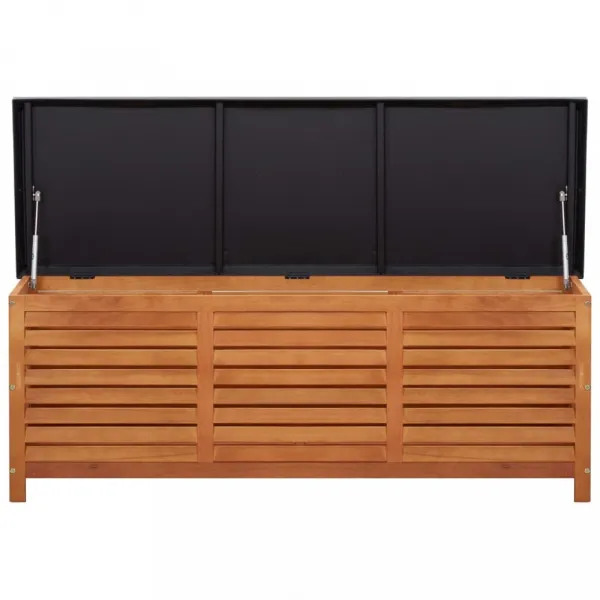Záhradný úložný box 150x50x55 cm eukalyptus Dekorhome