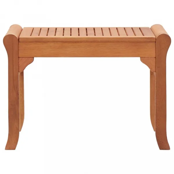 Záhradná lavička eukalyptové drevo Dekorhome 120 cm