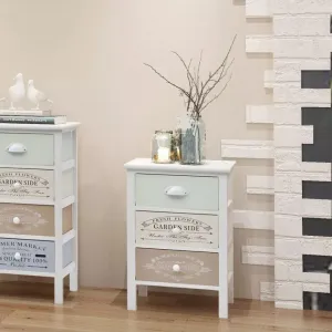 Úložný regál so šuplíkmi Dekorhome 72 cm