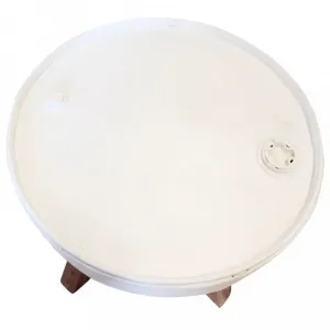 vidaXL Konferenčný stolík 60x45 cm biely masívne recyklované drevo