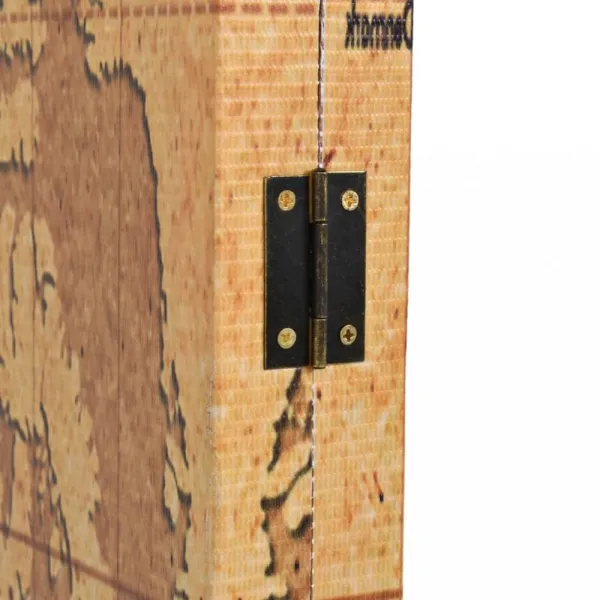 Paraván mapa sveta Dekorhome 4