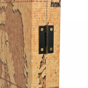 Paraván mapa sveta Dekorhome 4