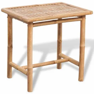 Záhradný bistro set 3ks bambusový