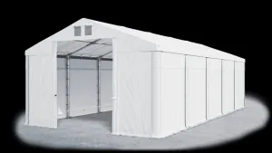 Skladový stan 5x10m biela PROFI