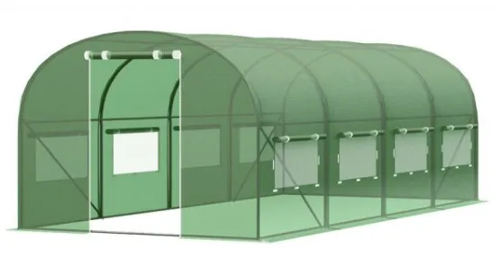Záhradný fóliovník 3x6m zelená