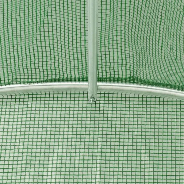 vidaXL Skleník 9 m² 300x300x200 cm