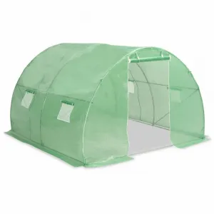 vidaXL Skleník 9 m² 300x300x200 cm