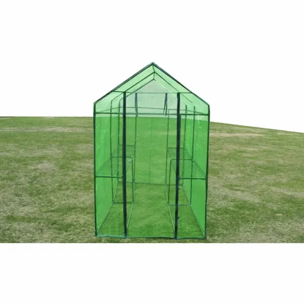 Fóliovník s 2 policami 120 x 240 x 190 cm Dekorhome