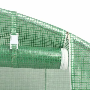 vidaXL Skleník 9 m² 300x300x200 cm