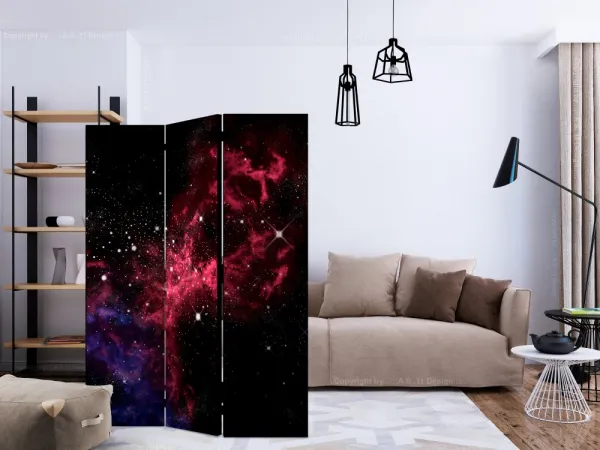 Paraván space - stars Dekorhome